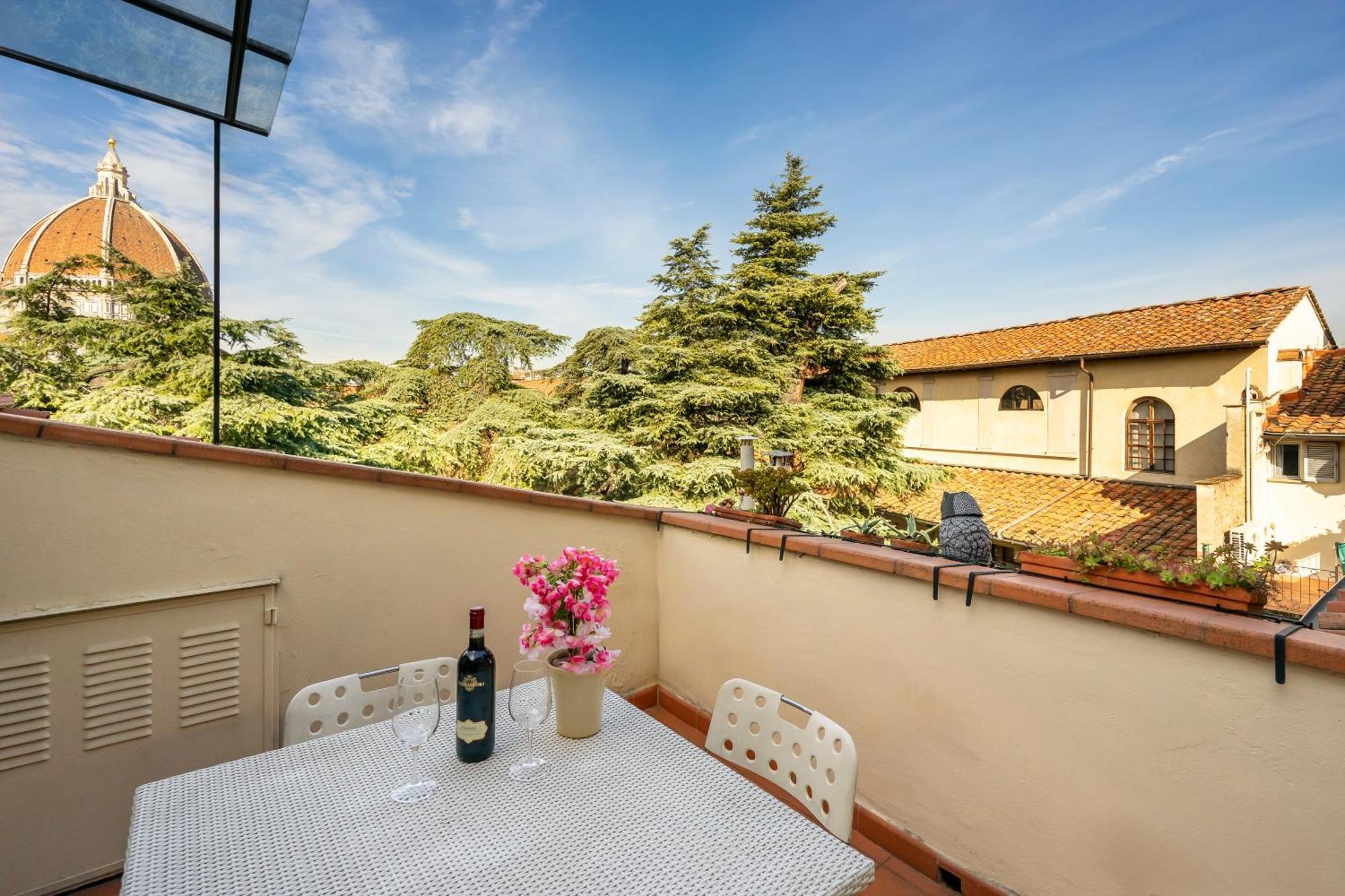 Penthouse Le Terrazze Duomo View Apartment Florence Ngoại thất bức ảnh